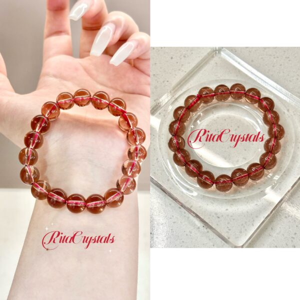 Garnet Crystal Bracelet