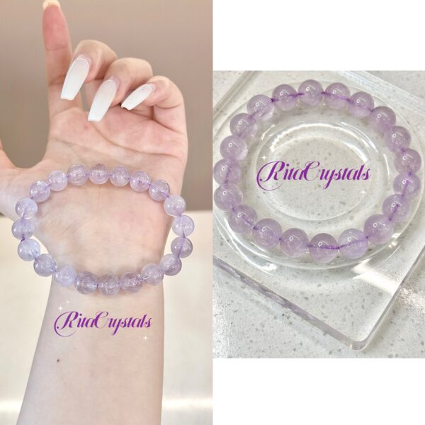 Amethyst Rabbit Hair Quartz Bracelet